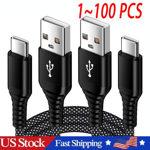 Braided usb type - type-c, fast