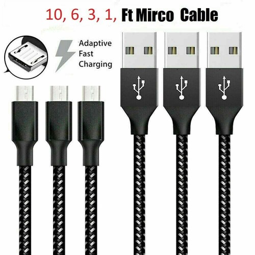 Lot 10ft micro usb - 3/6/10ft, 3.0